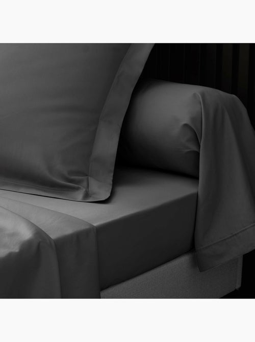 Lot de 2 Drap housse percale de coton 78fils ultra doux - Kiabi