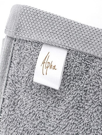 Lot de 2 draps bain 90x150 ALPHA