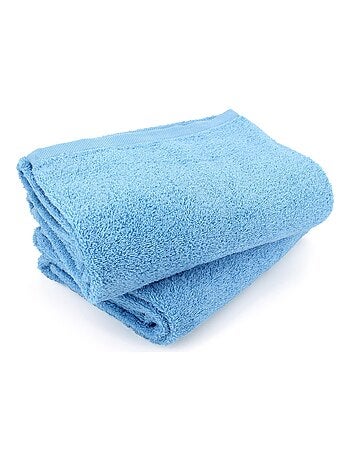 Lot de 2 draps bain 90x150 ALPHA