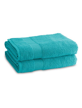 Lot de 2 Draps de Douche - 100% Coton - 450 gr/m2