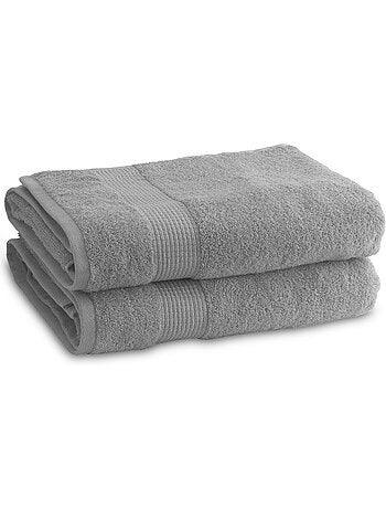 Lot de 2 Draps de Douche - 100% Coton - 450 gr/m2