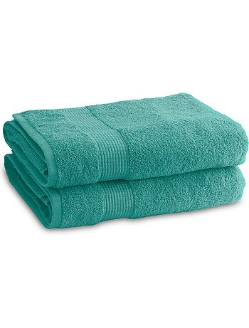 Lot de 2 Draps de Douche - 100% Coton - 450 gr/m2