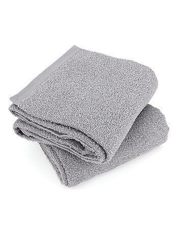 Lot de 2 draps douche 70x130 ALPHA