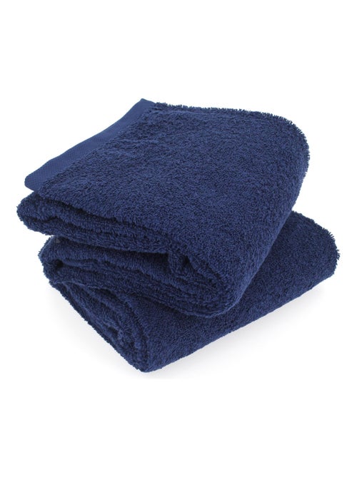 Lot de 2 draps douche 70x130 ALPHA - Kiabi