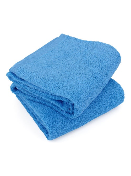 Lot de 2 draps douche 70x130 ALPHA - Kiabi