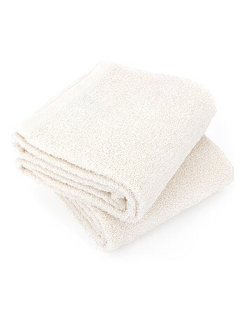 Lot de 2 draps douche 70x130 ALPHA