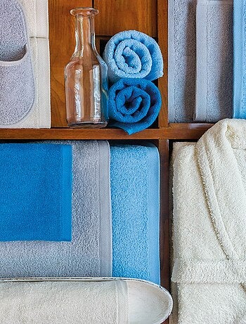 Lot de 2 draps douche 70x130 ALPHA