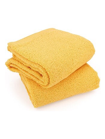 Lot de 2 draps douche 70x130 ALPHA