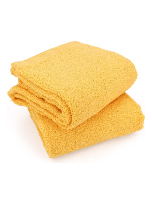 Lot de 2 draps douche 70x130 ALPHA - Kiabi