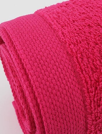 Lot de 2 draps douche 70x130 ALPHA