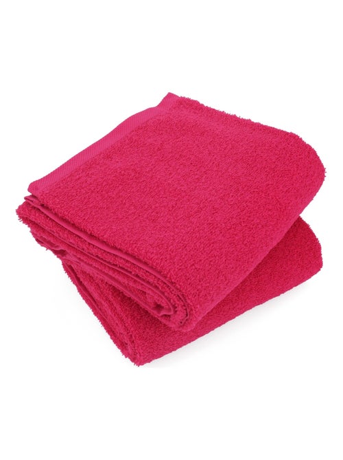 Lot de 2 draps douche 70x130 ALPHA - Kiabi