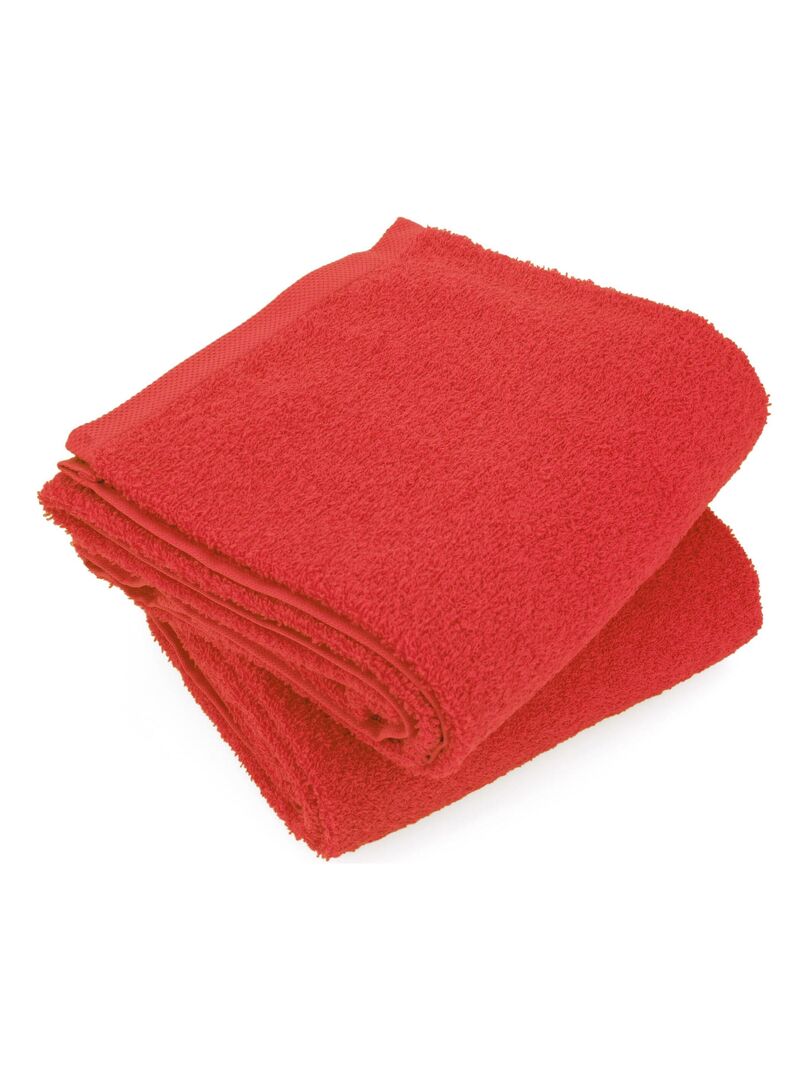 Draps De Douche NatureMark - Lot De 2 - 70x140cm - 100% Coton - Épais Et Absorbants - Certifié Oeko-Tex