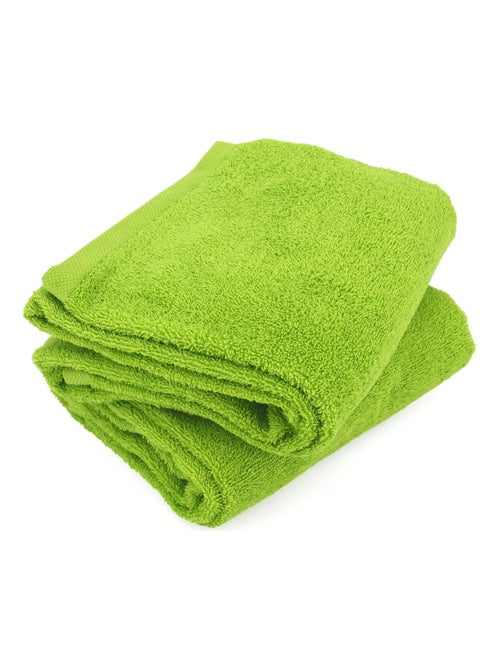 Lot de 2 draps douche 70x130 ALPHA - Kiabi