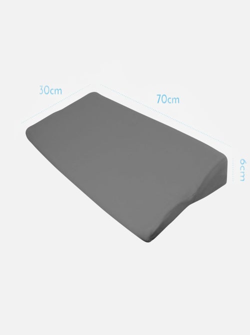 Lot de 2 draps housse 100% coton pour plan incliné - Monsieur Bébé - Kiabi