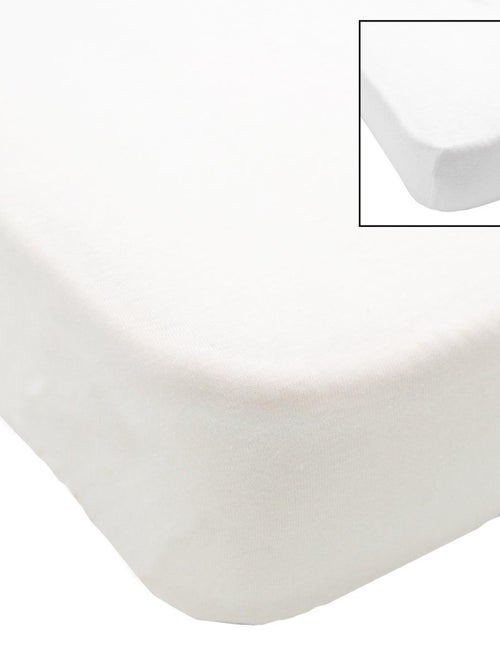 Lot de 2 draps-housse 60x120 cm Naissance en Coton Imprimés - Greenland - Babycalin - Kiabi