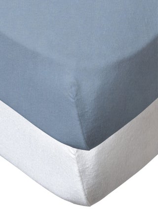 Lot de 2 draps-housse bébé uni en coton
