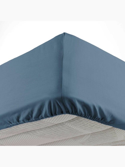 Lot de 2 Draps housse bonnet 30 cm 2 personnes microfibre Oscar - Kiabi