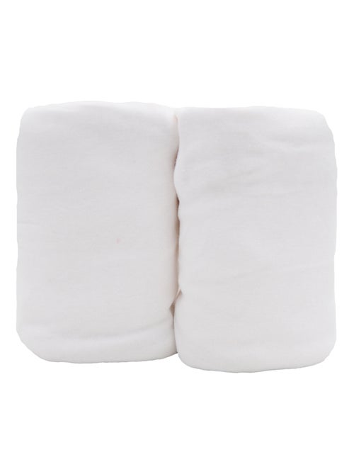 Lot de 2 draps housse coton bio - Babycalin - Kiabi
