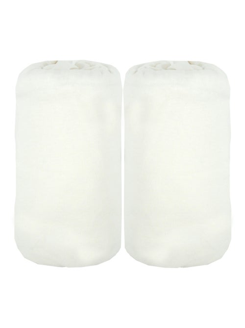 Lot de 2 draps housse en coton - Babycalin - Kiabi Lot de 2 draps housse en coton - Babycalin - Kiabi