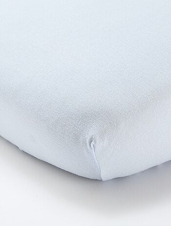 Lot de 2 draps housse en coton