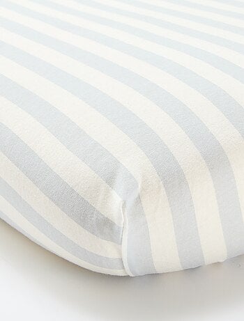 Lot de 2 draps housse en coton