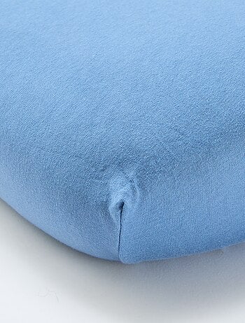 Lot de 2 draps housse en coton