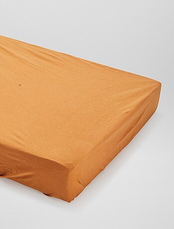 Lot de 2 draps housse en coton