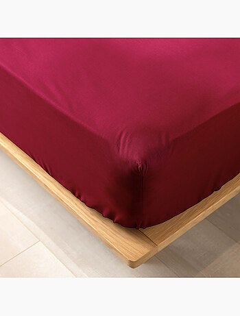 Lot de 2 draps housse King size en coton bio