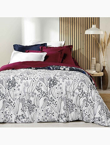 Lot de 2 draps housse King size en coton bio