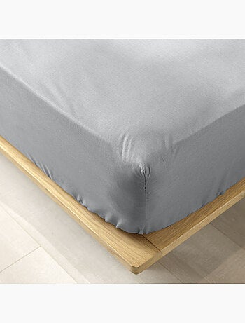 Lot de 2 draps housse King size en coton bio