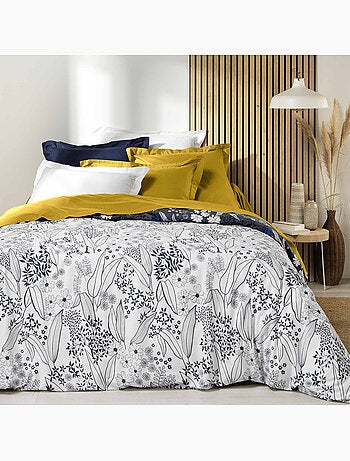 Lot de 2 draps housse King size en coton bio