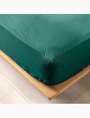 Lot de 2 draps housse King size en coton bio