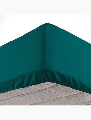 Lot de 2 draps Housse Queen size Coton 57 fils