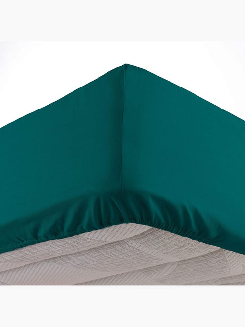 Lot de 2 draps Housse Queen size Coton 57 fils - Kiabi Lot de 2 draps Housse Queen size Coton 57 fils - Kiabi