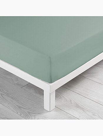 Lot de 2 draps Housse Queen size Coton 57 fils