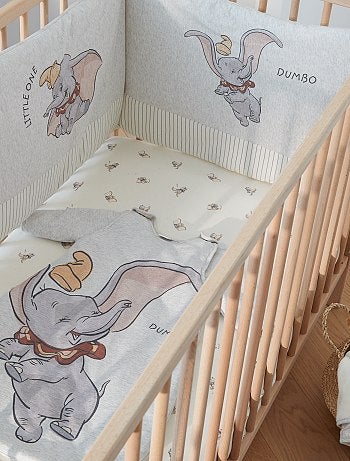 Lot de 2 draps-housses 60 x 120 cm 'Dumbo'