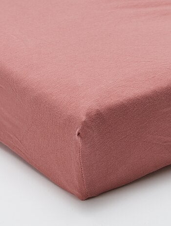 Lot de 2 draps housses bébé 60 x120 cm en jersey - Kiabi Home