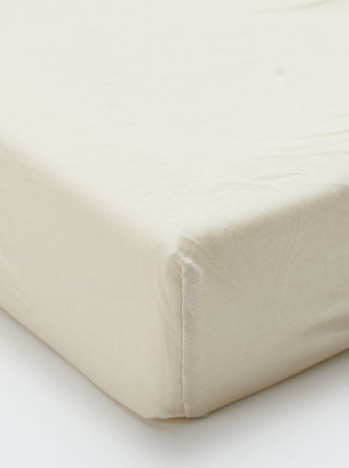 Lot de 2 draps housses bébé 60 x120 cm en jersey - Kiabi Home - Kiabi