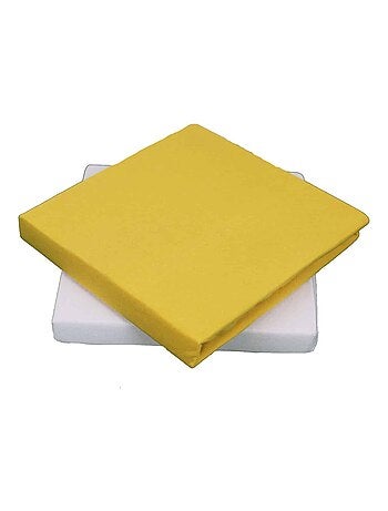 Lot de 2 draps housses coton extensible bébé KIDOR
