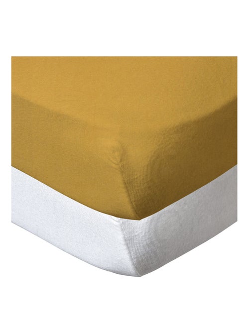 Lot de 2 draps housses en coton - Babycalin - Kiabi