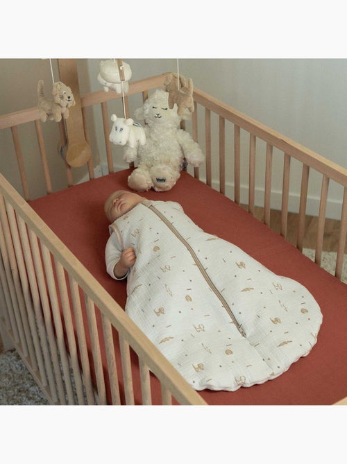 Lot de 2 draps-housses lit bébé - Kiabi