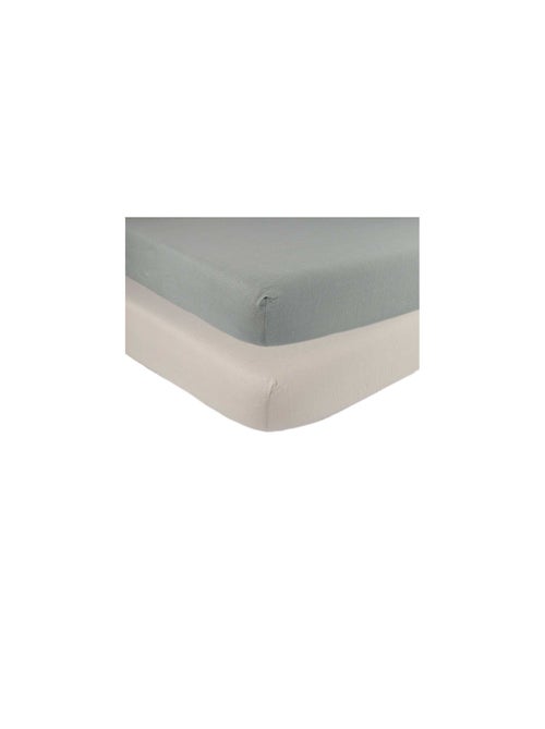 Lot De 2 Draps-housses Lit Bébé - Kiabi