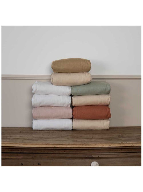 Lot de 2 draps-housses lit bébé - Kiabi Lot de 2 draps-housses lit bébé - Kiabi