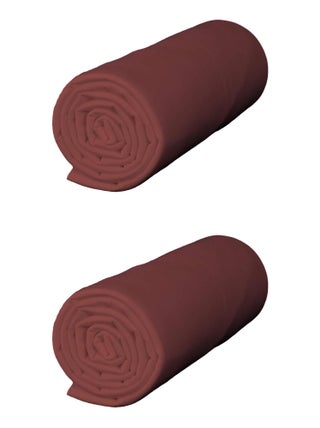 Lot de 2 draps housses