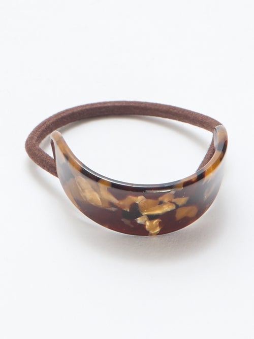 Lot de 2 élastiques avec bijoux fantaisies - Kiabi