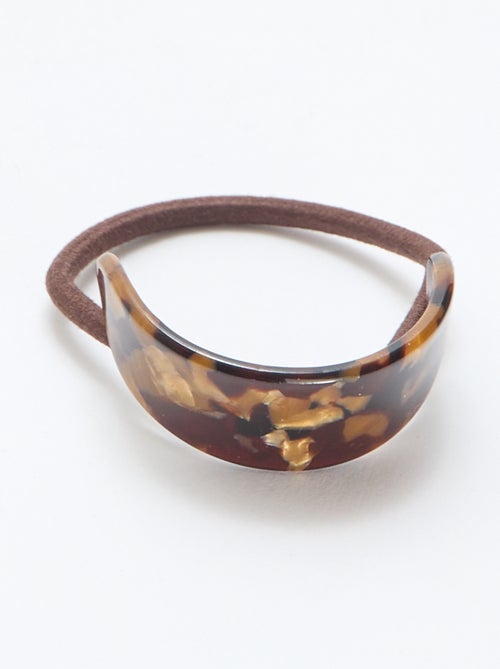 Lot de 2 élastiques avec bijoux fantaisies - Kiabi