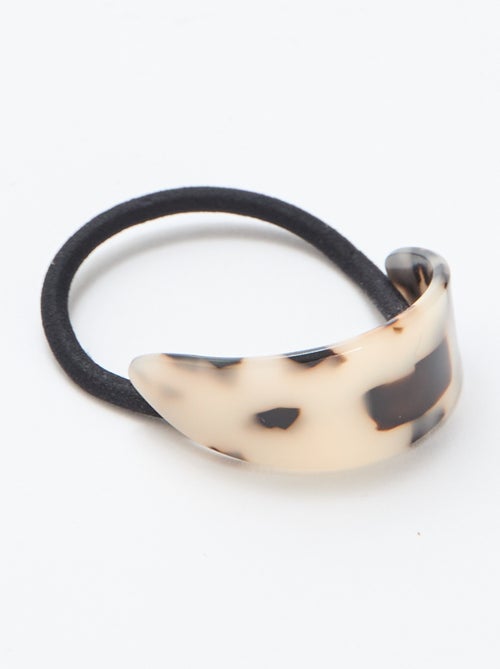 Lot de 2 élastiques avec bijoux fantaisies - Kiabi