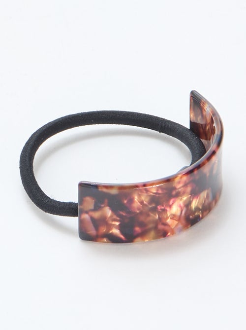 Lot de 2 élastiques avec bijoux - Kiabi