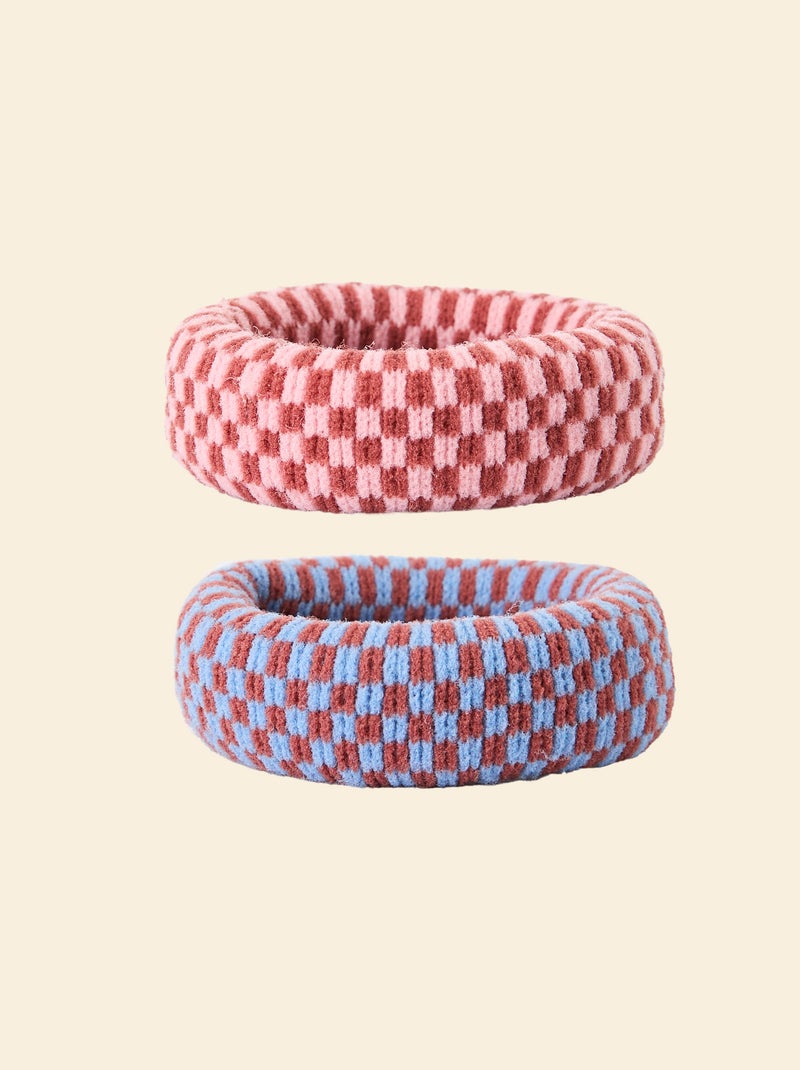 Lot de 2 élastiques (ekstract) Marron - Kiabi