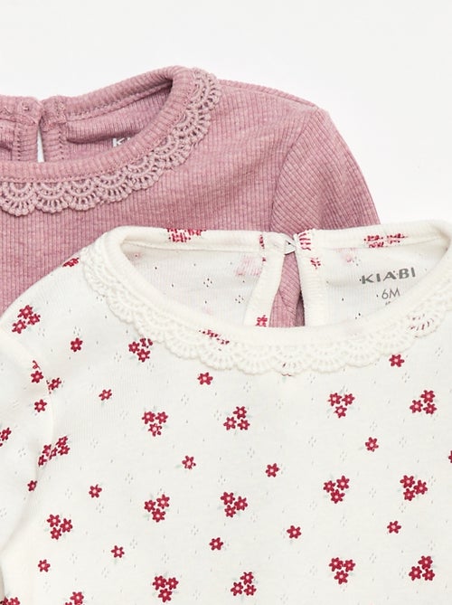 Lot de 2 ensemble t-shirt + legging - 2 pièces - Kiabi